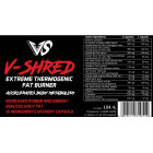 V-SHAPE SUPPS V-SHRED 150 caps / 50 serv